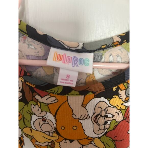 Lularoe Snow White and The Seven Dwarfs Dress - Size 8 - Picture 6 of 6